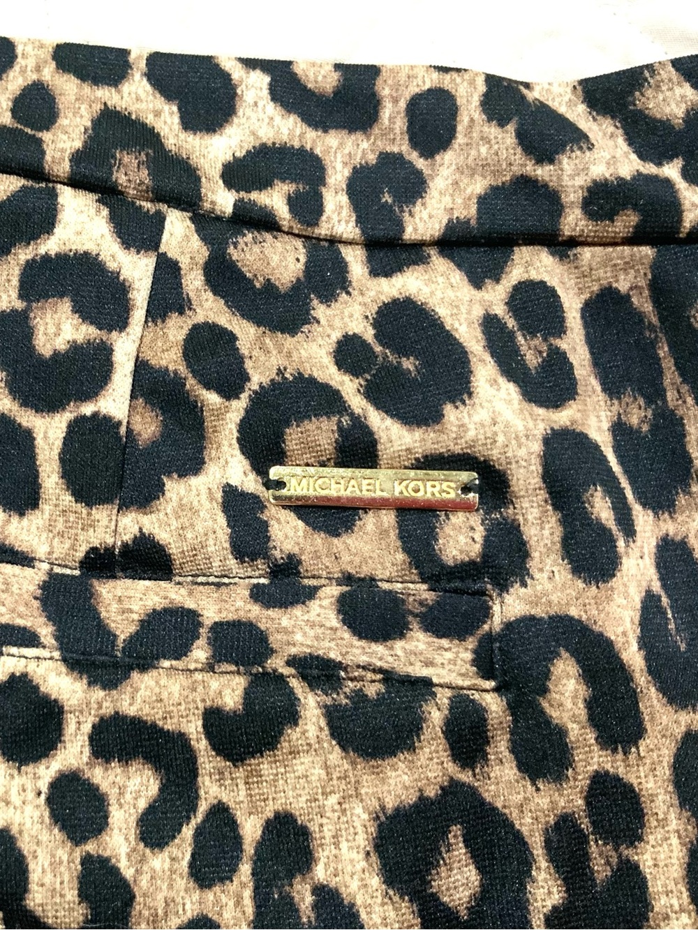 NWT Michael Kors Leopard Pants - Picture 5 of 11